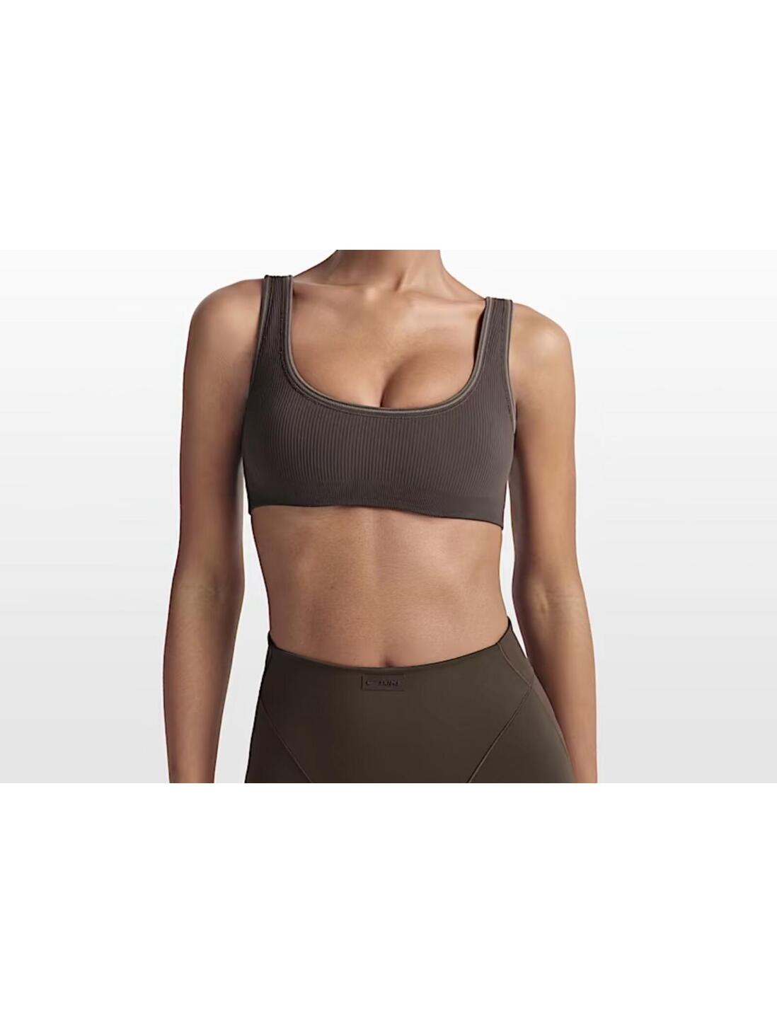 274 Ribbed Seamless Micro Scoop Bra